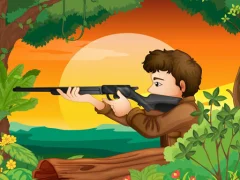 Xogo Deer Hunting Jigsaw en liña