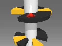 Endless Helix Jumper — bezmaksas tiešsaistes spēle