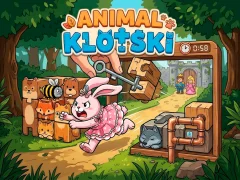 Игра Animal Klotski онлајн