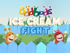 Spel Oddbods Ice Cream Fight online