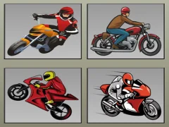Racing Motorcycles Memory — 무료 온라인 게임