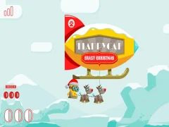 FlappyCat Crazy Christmas — bezmaksas tiešsaistes spēle