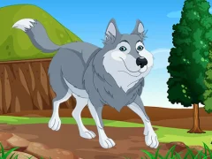 Xogo Wolf Jigsaw en liña