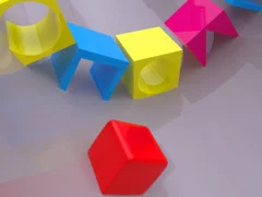 Spil Colorful Shape Tunnel online