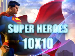 Super heroes 10х10 — لعبة مجانية اون لاين