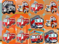 Гаме Emergency Trucks Match 3 онлајн