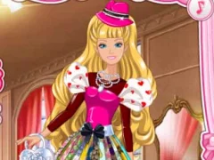 Barbie's Valentine's Patchwork Dress เกมออนไลน์