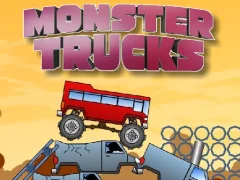 Monster Trucks Challenge — لعبة مجانية اون لاين