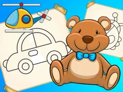 New Kids Coloring Book — free online game