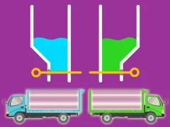 Color Water Trucks — لعبة مجانية اون لاين