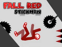 Гаме Fall Red Stickman онлајн