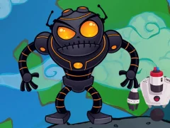Spel Robots Titans Jigsaw  på nätet