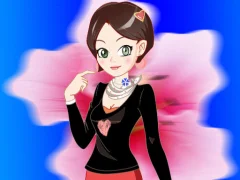 Xogo Flower Shop Girl Dress up en liña