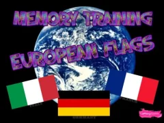 Memory Training. European Flags — ücretsiz çevrimiçi oyun