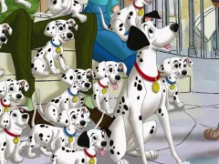Cluiche 101 Dalmations Jigsaw Puzzle Collection ar líne