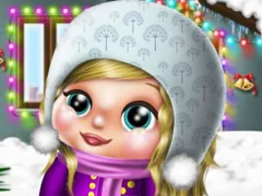Xogo Baby Winter Dress up en liña