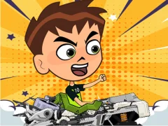 Ben 10 Crazy Truck — لعبة مجانية اون لاين