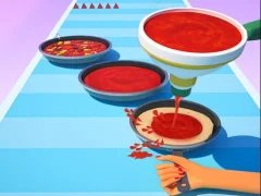 Pizza Stack Rush Maker — bezmaksas tiešsaistes spēle
