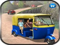 Public Tricycle Rickshaw driving — bezmaksas tiešsaistes spēle
