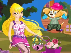 游戏Winx Stella and Puppy在线
