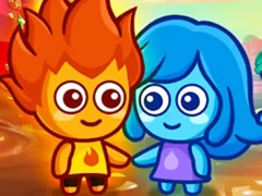 Lava Boy And Blue Girl — bezmaksas tiešsaistes spēle