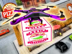 Drone Pizza Delivery Simulator  — bezmaksas tiešsaistes spēle
