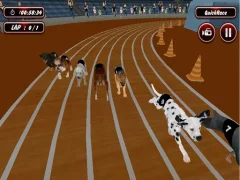 Crazyl Dog Racing Fever — لعبة مجانية اون لاين