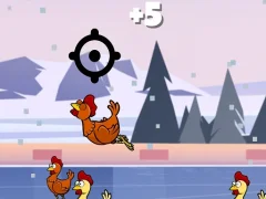 Chicken Shooting 2D — لعبة مجانية اون لاين