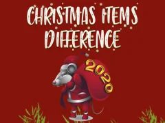 Christmas Items Differences — 무료 온라인 게임