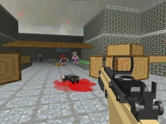 Pixel Apocalypse Shooting Zombie Garden — bezplatná online hra