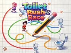 Игра Toilet Rush Race онлајн