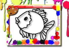 Fish Coloring Book – tasuta veebimäng