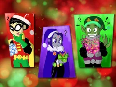 Spill Teen Titans Christmas Stars online