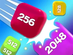 Igra Chain Cube 2048 3D Merge Game spletu
