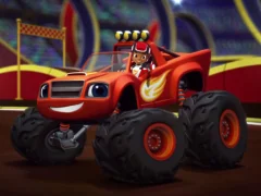Spill Blaze Monster Trucks Hidden Stars online