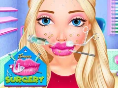 Xogo Emma Lip Surgery en liña