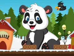 Christmas Panda Adventure — bezmaksas tiešsaistes spēle