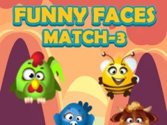 Igra Funny Faces Match 3 spletu