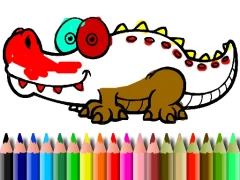 游戏Back To School: Aligator Coloring在线