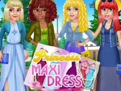 Xogo Princess Maxi Dress en liña