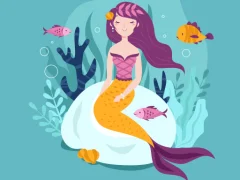 Mermaid Jigsaw — لعبة مجانية اون لاين