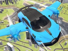 Real Sports Flying Car 3d — لعبة مجانية اون لاين