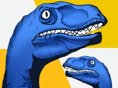 Jwèt Dino: Merge and Fight sou entènèt