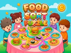 თამაში Food Sort Puzzle ონლაინ