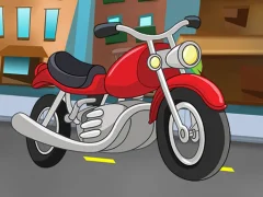 Cartoon Motorbike Jigsaw — 무료 온라인 게임