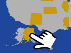 USA Map Challenge — bezmaksas tiešsaistes spēle