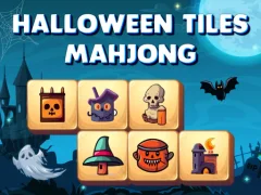 Spel Halloween Tiles Mahjong på nätet