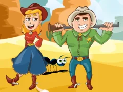 Wild West Cowboys Jigsaw — لعبة مجانية اون لاين