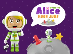 Гаме World of Alice Moon Jump онлајн