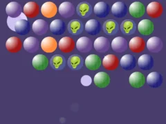 Aliens Bubble Shooter — bezmaksas tiešsaistes spēle